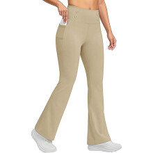 Bequeme Damen-Jogginghose aus Baumwolle mit Taschen, tailliertem Bund und hohem Bund