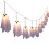 Halloween ghost string lights 10-LED battery-operated 2