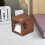 Foto-flipbook displaybox van hout met handbewegingen 6