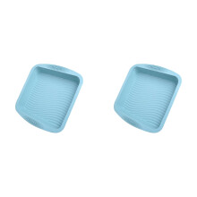 Silicone Square Cake Pan, Baking Pan - Nonstick Silicone Cake Molds, Silicone Baking Molds for Brownies, Cakes and Lasagnas, Cake making in the oven