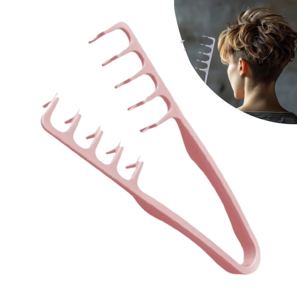 Texture Comb, Modern Hair Texturizing Comb, Men Women Roots Volume Tool for Trendy Textured Hairstyles, Suitable for All Hair Lengths & Types