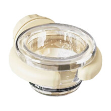Bird Feeder Bowl with Secure Clip Clear Plastic and Water Feeding Cup for Parrotlets Budgies and Small Pets