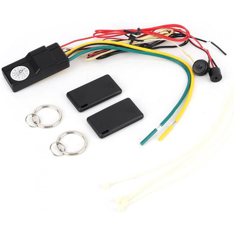 Auto Immobilizer Anti-Theft Alarm For 12V Cars, Compatible With Most Vehicles 9399596069869