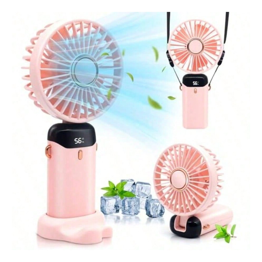 Portable Handheld Fan 5000Mah Battery 5 Speeds 9107258617057