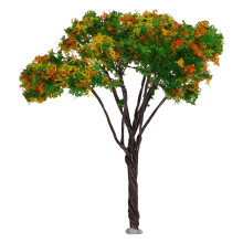 Arbre artificiel miniature réaliste pour dioramas, terrariums et décorations de bureau – Compatible avec les jardins miniatures