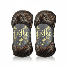 "Firefly" Iridescent Shimmer Yarn - Crochet Starter Kit - Soft Skin-Friendly Sparkle Fiber Yarn for DIY Knitting, Garments & Handcrafted Gifts 2026