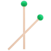1 Pair Xylophone Percussion Sticks Made of Rubber for Musical Enthusiasts Music Practice