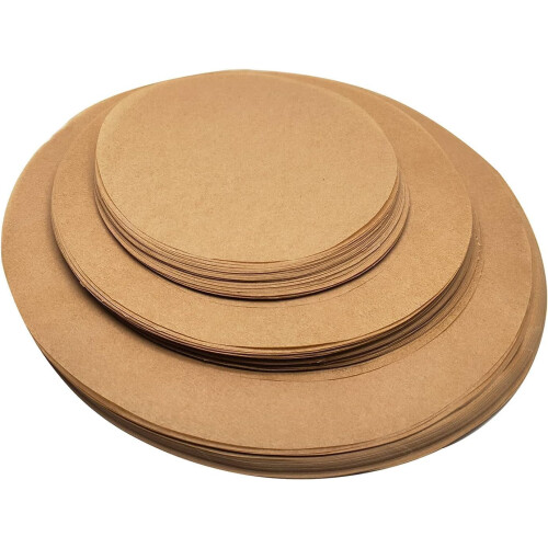 Round Baking Parchment Paper 9.5 Inch 300 Sheets