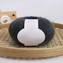 Soft Eco-Friendly Knitting Yarn Ball, Deep Gray – 1 Pc, Compatible with DIY Crochet & Sweater Projects