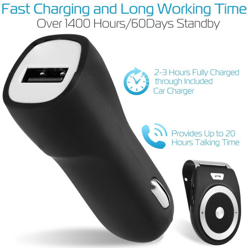 Auton langaton kaiutinpuhelin Bluetooth 4.1 Handsfree-sarja 1
