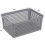 12 Packs Large Plastic Storage Basket, Plastic Baskets for Organizing, Gray 2
