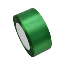 Fita de cetim larga para casamentos e artesanato, 25 mm x 10 m