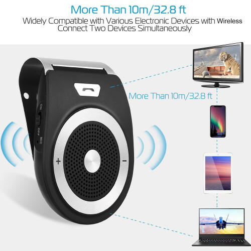 Auton langaton kaiutinpuhelin Bluetooth 4.1 Handsfree-sarja 2