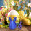 3D-printede påskehareegg 8,2 cm leddede, fleksible 5