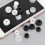 Puntali auricolari in silicone per ugello da 4,5 mm, 12 pezzi 2