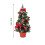 Mini LED Christmas Tree – Red, 20x10cm, Rope Base, 3