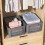 12 Packs Large Plastic Storage Basket, Plastic Baskets for Organizing, Gray 7