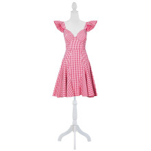Adjustable 49"-63" White Female Dress Form Mannequin with Tripod Stand, Compatible with Standard Sewing Needs