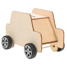 5 stuks houten spaarpotten in de vorm van een auto voor kinderen, kaki kinderspaarpotten voor thuis