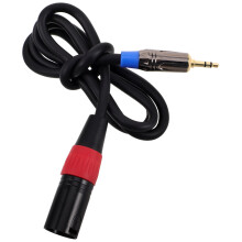 Audioadapter, mehrfarbig, robustes Metallgehäuse für Mikrofon, stabile Übertragung