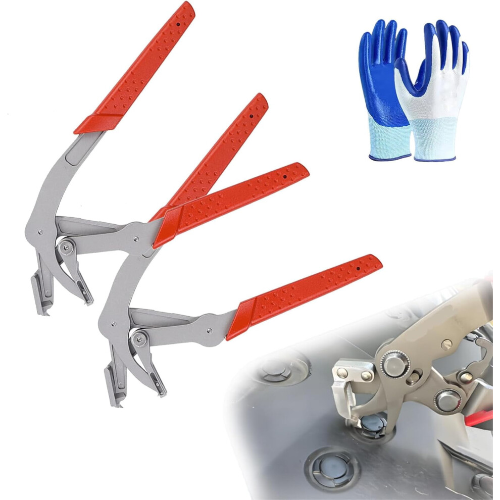 Plastic Clip & Rivet Removal Tool Â Panel Clip Pliers For Auto Interior Trim, Dashboard Repair Â Compatible With Automotive Clips 9181073312557