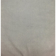 Rouleau de 4 yards de tissu polaire en polyester gris moyen anti-boulochage