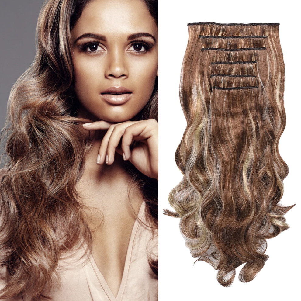 Unisex Human Hair Wigs For Women Real As Remy Fashion Hair Long Clip In Hair Extensions Full Head Curly Wig
