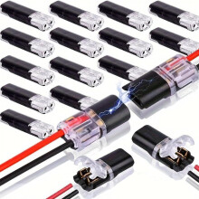 Konektory pro LED pásky, dvouvodičové, 2pinové, nepájivé