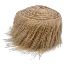 Bandes prédécoupées de tissu pelucheux imitation velours pour gnomes, cosplay, décoration de nains et usage domestique – Compatibles avec les