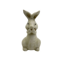 Statuetta di coniglietto in ceramica, ornamento, 1 pezzo