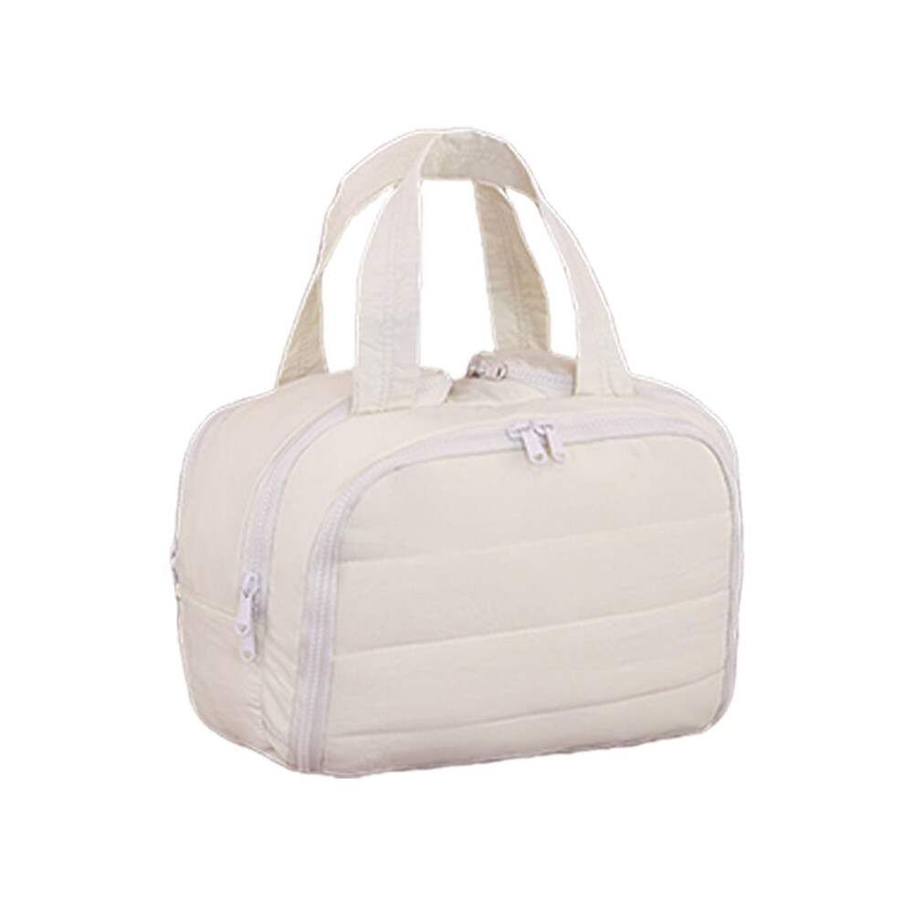 Travel Friendly Makeup Storage Bag With Multiple Compartments Waterproof Materials Cosmetic Organizers for Women