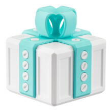 Annoying Christmas Gift Box for Money and Cards Black Gold