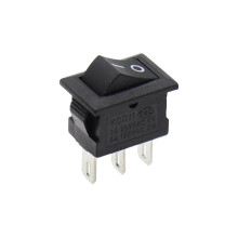 5/10 stuks KCD11 tuimelschakelaar 10*15 mm mini drukknopschakelaar AAN-UIT / AAN-UIT-AAN 2 pinnen / 3 pinnen 3A 250VAC / 6A 125VAC 10x15 mm