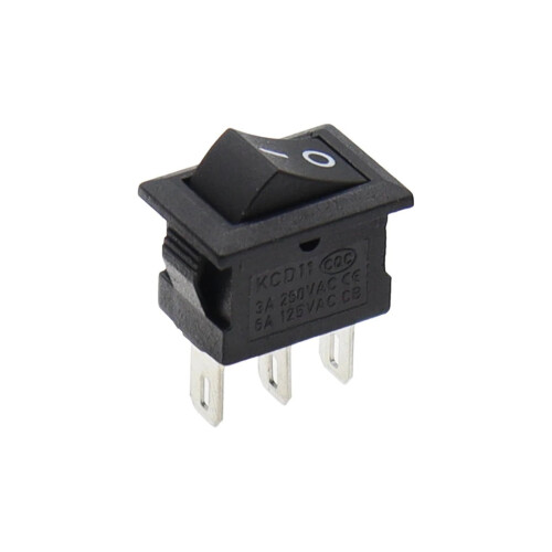 KCD11 Kippschalter 10x15mm EIN-AUS oder EIN-AUS-EIN, 5 oder 10 Stück