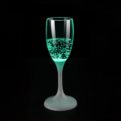 Ποτήρια σαμπάνιας LED χωρίς στέλεχος 4,1oz, κατάλληλα για τρόφιμα 1