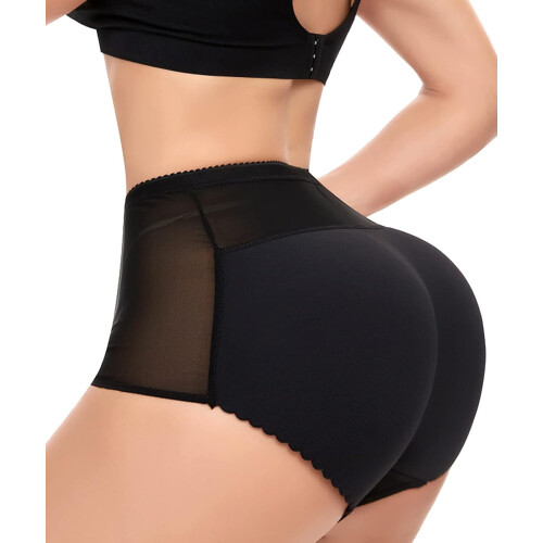 Calcinha modeladora com bojo para levantar o bumbum e modelar o corpo.