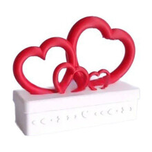 Petit coffret cadeau pour la Saint-Valentin, décoration pour la Saint-Valentin, idéal pour les demandes en mariage et les fêtes d'anniversaire