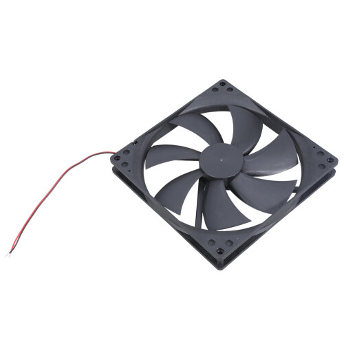 Υψηλή ροή αέρα180mm12V χωρίς ψήκτρες ανεμιστήρας ψύξης80CFM για εξάτμιση ηλεκτρονικών