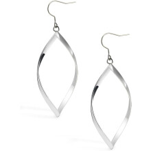 Titanium Earrings Openwork/Infinity/Twist Dangle Drop Earrings for Women, Pure Titanium Earring Hooks Hypoallergenic for Sensitive Ears