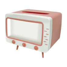 Tissue Box Cover with Phone Holder and Drawer1pc