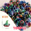 Halloween Mini Magisk Hat Statue Dekoration 10-100 stk. 2