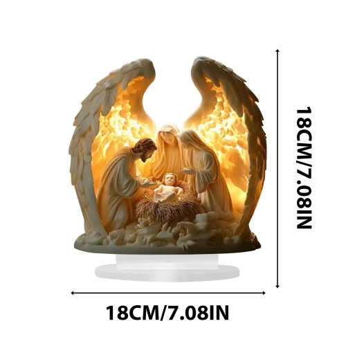 Hars Engelenvleugel Ornament Warm Gloed 1 stuk 2