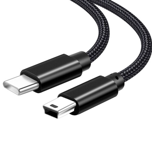 Καλώδιο προσαρμογέα σύνδεσης Type-C σε Mini USB, καλώδιο γρήγορης φόρτισης για εν