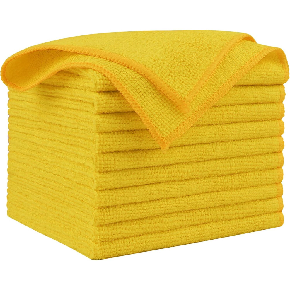 Microfiber Cleaning Cloths 50 Pack 12" X 12" 9058772189646