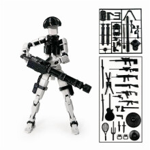 3D Printed Articulated Robot Toy 5.31 inch