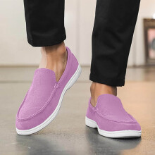 Herresko, Loafers Ruskind Klassiske Flade Casual Komfortable Letvægts Herre Loafers Til Køretøj, Sko til Herrer, Z01PP2,9