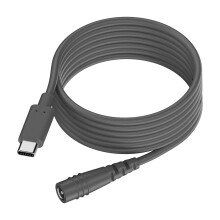 100W venkovní vodotěsný adaptér USB C na malý DC5521, délka 50 cm až 10 m, nabíjecí kabel pro různá zařízení