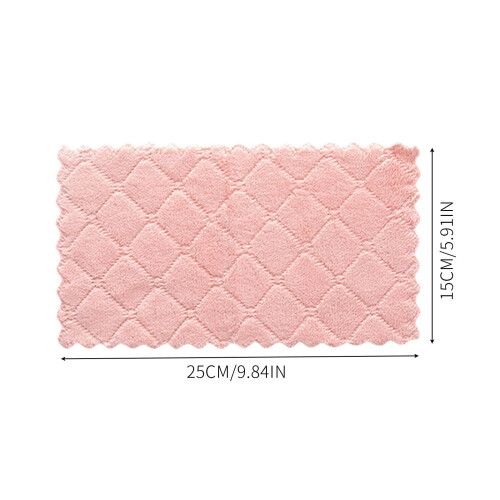 Chiffons en microfibre 15 x 25 cm, lot de 10 2
