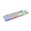 RGBs Illuminated Mechanical Keyboards Set USB Plugs Play 104Key Layout For PC Tablets Typing 1