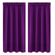 63" Thermal Blackout Curtains, 38" Wide Panel, Rod Pocket, Soundproof & Room-Darkening – Compatible with Standard Rods
